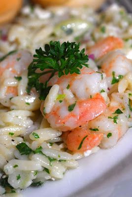 Shrimp And Orzo, Shrimp Orzo, Seafood Dinners, Barefoot Contessa Recipes, Fresh Cucumber, Roasted Shrimp, Ina Garten Recipes, Orzo Recipes, Barefoot Contessa