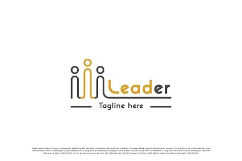 Vector leader logo design illustration c... | Premium Vector #Freepik #vector Leader Logo Design, Leadership Logo, Leader Logo, Conference Logo, Logo Design Illustration, Leadership Conference, Naive Illustration, Desain Editorial, Illustration Creative