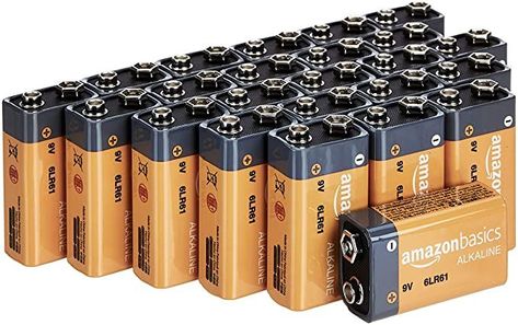 Amazon Basics 24 Pack 9 Volt Performance All-Purpose Alkaline Batteries, 5-Year Shelf Life, Easy to Open Value Pack 9 Volt Battery, Mini Flashlights, Mens Gadgets, Sump Pump, Battery Lights, Amazon Basics, Battery Backup, Gopro Hero, Action Camera