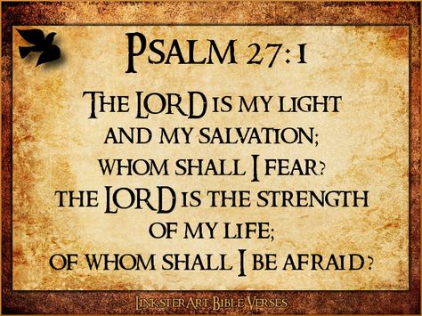 Psalm 27:1(KJV) Psalm 33 12, Psalm 27 1, Psalms Verses, Psalms Quotes, Signs Of The Times, Psalm 27:14, Psalm 33, Biblical Worldview, Psalm 27