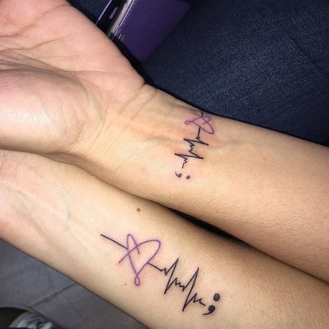 Tattoo Herzschlag - Bedeutung und 30 tolle Ideen fürs beliebte Motiv Heart Beat Tattoo, Heartbeat Tattoos, Ekg Tattoo, Memorial Tattoo Ideas, Heartbeat Tattoo, Arm Tats, Tattoo Name, Small Meaningful Tattoos, Geniale Tattoos