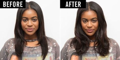 How to Make Your Hair Look Thicker - Tips for Giving Your Hair More Volume Thick Hair Solutions, Hair Solution, Thick Hair Remedies, Thick Hair Growth, Get Thicker Hair, Dunner Wordend Haar, Curly Hair Photos, Hair Remedies For Growth, Thicker Hair