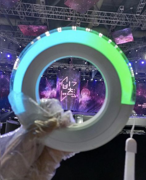 Itzy Light Ring, Itzy Light Stick, Light Ring, Concert Aesthetic, Kpop Merch