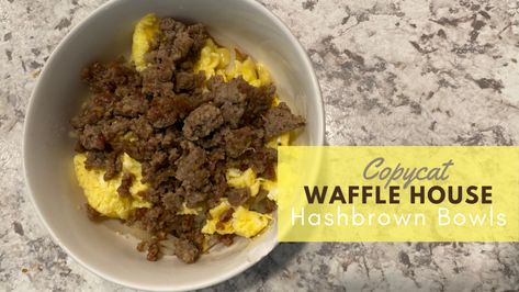 Eating out with a large family is expensive, so we love finding shortcuts to enjoy our favorite restaurant foods at home. Waffle House is one of our favorite places to go, and their hashbrown bowls are a family favorite. They’re basically all the best foods of Waffle House in one thing—hashbrowns, cheese, eggs, and sausage.  […] Hashbrown Bowl, Waffle Bowl Recipe, Foods At Home, Restaurant Foods, Breakfast Bowls Recipe, Breakfast Hashbrowns, How To Make Waffles, Pumpkin Pie Smoothie, Favorite Breakfast Recipes