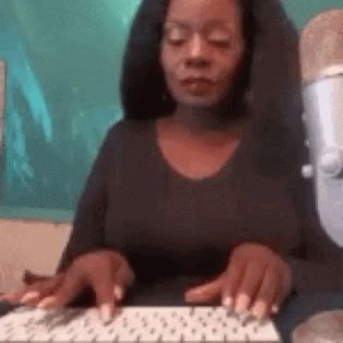 Unbothered Typing GIF - Unbothered Typing Computer - Discover & Share GIFs Typing Gif, Typing Meme, Popular Cartoons, Computer Animation, Buzzfeed Quizzes, Jonas Brothers, Long Nails, I Got This, Cool Gifs