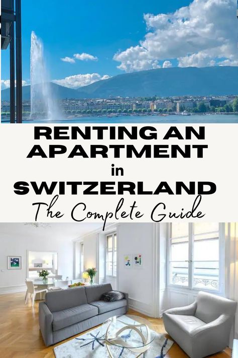 Living In Switzerland, Foreign Places, Renting An Apartment, Building Maintenance, An Apartment, 1 Bedroom Apartment, Beauty Lover, Apartment Building, Rental Property