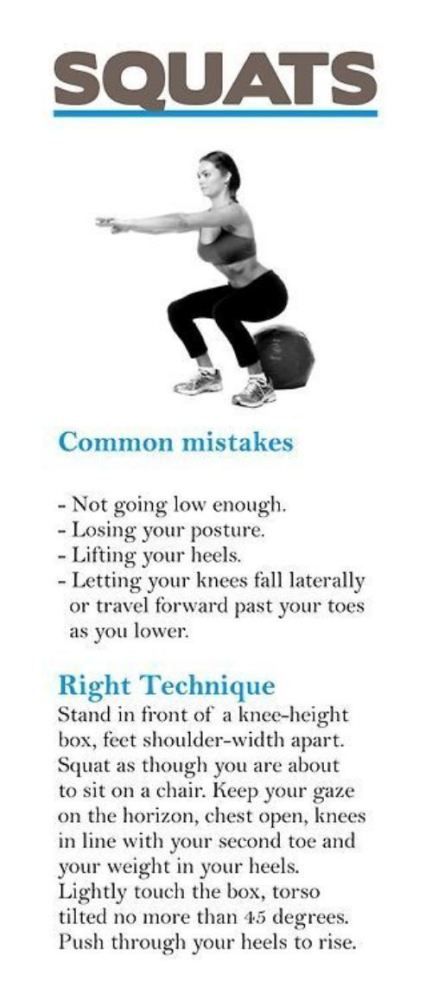 Do you know how to squat properly? Squat Posture, Bądź Fit, Nutrition Infographic, Body Fitness, Spiritual Health, Boot Camp, Workout Motivation, I Work Out, Daily Motivation