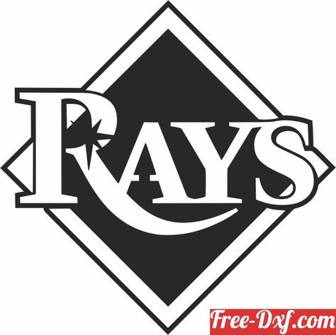 Tampa Bay Rays Baseball, Rays Baseball, Free Dxf Files, Baseball Logo, Cardinals Nfl, Logo Clipart, Cars Brand, Come And Take It, Nfl Teams Logos