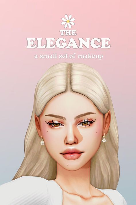 Lady Simmer, Mod Makeup, Soft Girl Makeup, Sims 4 Nails, Sims 4 Cc Eyes, Shadow Face, The Sims 4 Skin, Makeup Cc, Sims 4 Cc Makeup