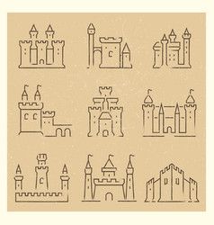 Tower Building Architecture, Castle Vector, Knight On Horse, Castle Silhouette, Map Sketch, Fantasy Map Making, Building Map, Medieval Tower, Medieval Castles