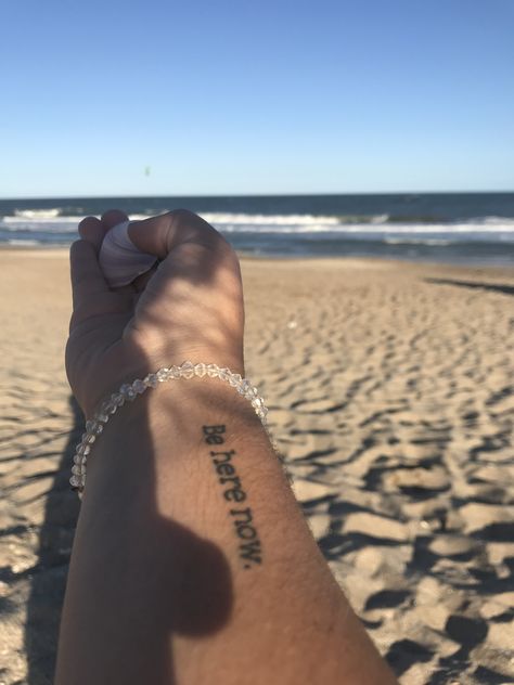 Be Where Your Feet Are Tattoo, Here Now Tattoo, Be Here Now Tattoo, Now Tattoo, Be Here Now, Ink Ideas, Tattoo Idea, Tattoos And Piercings, Fish Tattoos