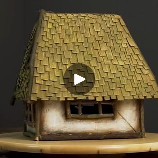 Cardboard Fairy House, Twigs Diy, Craft Houses, Nature Crafts Kids, Fairy House Crafts, House Craft, Woodland House, Creative Mom, Elf House