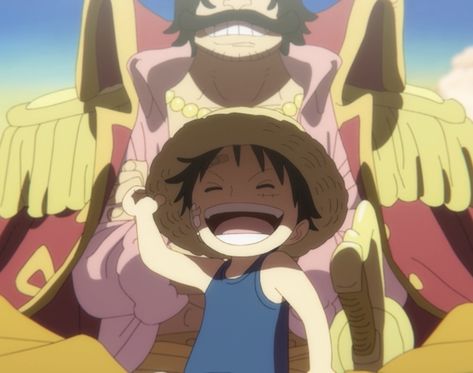 one piece episode 1015 | luffy and roger One Piece Ep, One Piece Episodes, One Piece World, One Piece Chapter, Big Mom, One Piece Wallpaper, The Pirate King, Real Anime, Manga Anime One Piece