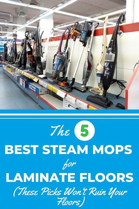 Steam can be a no-no for certain floor types, but laminate can actually handle the heat (low heat). Try one of these 5 best steam mops for laminate floors for yourself. #steamcleaning #steamcleaningtips #steamcleaningcarpets #howtosteamclean #steamclean #carpet #cleaningcarpet Best Floor Cleaner, Best Steam Mop, Best Steam Cleaner, Best Laminate, Floor Types, Handle The Heat, Clean Hardwood Floors, Cleaning Supplies Organization, Steam Mops