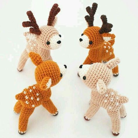 Magic Loop Crochet, Crochet Reindeer, Deer Toy, Diy Sy, Crochet Deer, Crochet Phone Cases, Toys Ideas, Basic Crochet, Magic Loop