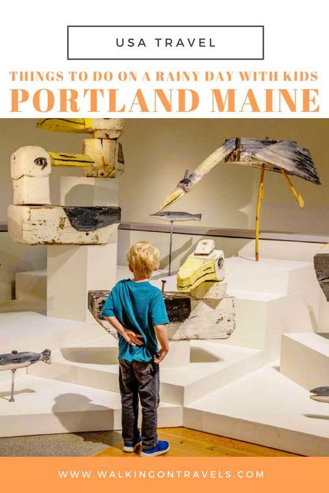 Things to do in Portland Maine with Kids on a rainy day: Museums, Maine blueberries, rock climbing and so much more when you can't figure out what to do in Portland this week. #maine #portland #portlandwithkids Maine With Kids, Portland With Kids, Maine Blueberries, Maine Portland, Travel Destinations Usa, Fall Foliage Trips, Things To Do In Portland, New England Road Trip, New England Travel