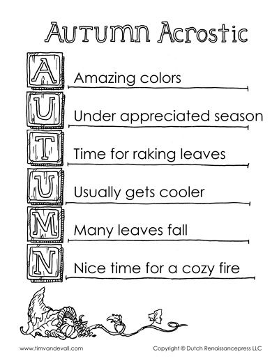 acrostic poem example Acrostic Poem Examples, Acrostic Poem For Kids, Poetry Teatime, Free Printable Crossword Puzzles, Acrostic Poem Template, Poetry Templates, Acrostic Poems, Autumn Poems, Printable Crossword Puzzles