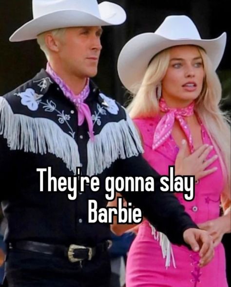 Ryan Gosling And Margot Robbie, Ryan Gosling Barbie, Barbie Movie 2023, Movie 2023, Movie Pins, Book Cover Design Inspiration, Whisper In Your Ear, Im A Barbie Girl, Movie Memes