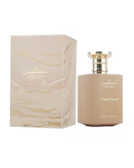 Amazon.com : Paris Corner Taskeen Caramel Cascade Perfume Edp 3.4 Fl Oz - Fragrance for Women : Beauty & Personal Care