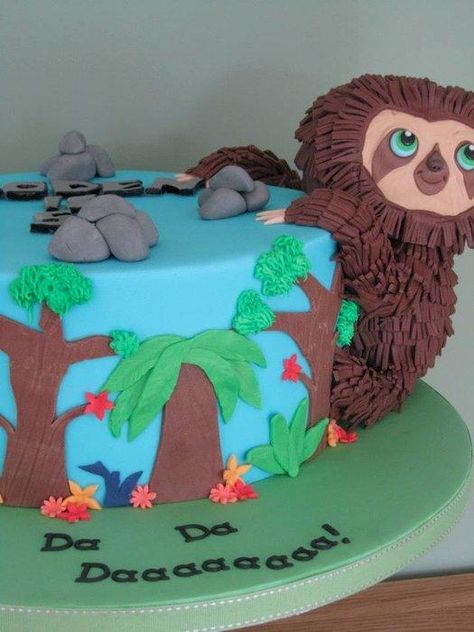 The croods cake The Croods Birthday Party Ideas, Croods Birthday Party, Croods Cake, Croods Party, Hens Night Ideas, The Croods, Designer Cake, Special Event Cakes, 5th Birthday Cake