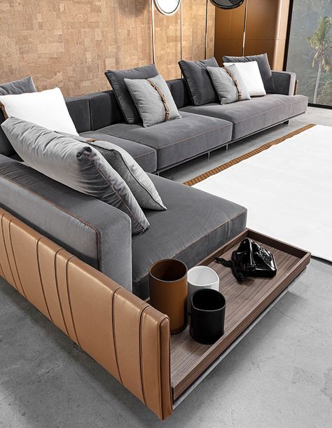 Stylish Sofa Sets, Wooden Sofa Set Designs, Luxury Sofa Design, Wooden Sofa Designs, Corner Sofa Design, Modern Sofa Living Room, Modern Sofa Set, Unique Sofas, Modern Sofa Designs