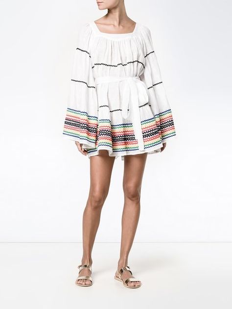 Lisa Marie Fernandez Ric Rac peasant dress Cruise Collection, Lisa Marie Fernandez, Resort Vacation, Summer Closet, Ric Rac, Beach Please, Peasant Dress, Vacation Style, Emilio Pucci