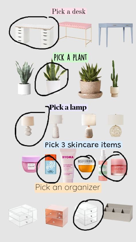 Picking a desk set up! Please go follow the owner! #remix #aesthetic #preppy #desk #plants #orginizing #organized Remix Aesthetic, Preppy Desk, Make Up Desk, Desk Plants, Aesthetic Preppy, Makeover Bedroom, Room Makeover Bedroom, How To Organize, Desk Set