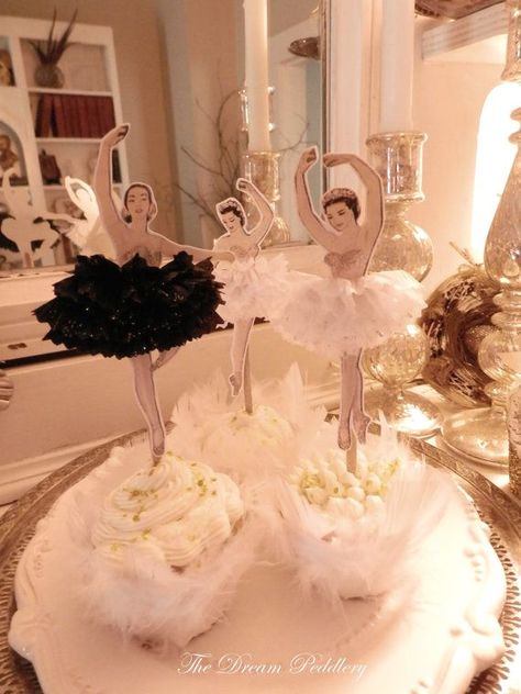 etsy Black Swan Party Theme, Swan Lake Party, Lake Cake, Swan Vintage, Sweet 15 Party Ideas Quinceanera, Sweet 15 Party Ideas, Lake Theme, Lake Party, Swan Wedding