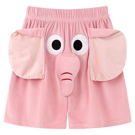 PRICES MAY VARY. 🌟[Funny Cute Cartoon Design]: Delight yourself with elephant pajama pants featuring big ears covering the elephant's eyes. Add a touch of whimsy to your loungewear! 👍[High-Quality Skin-Friendly Materials]: Made of soft polyester fiber, our cute cartoon animal pants are perfect for home casual shorts. Enjoy the comfort of these lounge shorts for relaxing, sleeping, or casual wear. 👖[Two Lengths, Front and Back Wear]: The Elephant Pajama Pants offer versatility with two lengths Shorts Types, Box Shorts, Funny Elephant, Funny Pajamas, Funny Costume, Blue Shorts Men, Funny Shorts, Cartoon Elephant, Funny Costumes