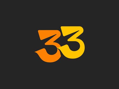 Number 33 Logo Design by Mihai Dolganiuc 33 Logo Number, 33 Logo Design, Number Design, Logo Number, Batik Fashion, Global Community, Creative Professional, Amazon Logo, Batik