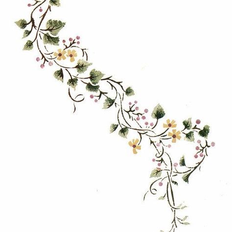 Flower Vine Tattoos, Ivy Tattoo, Vine Drawing, Tattoo 2023, Vine Tattoo, Tattoo Time, Dragon Tattoo For Women, Tattoo Reference, Stylish Tattoo