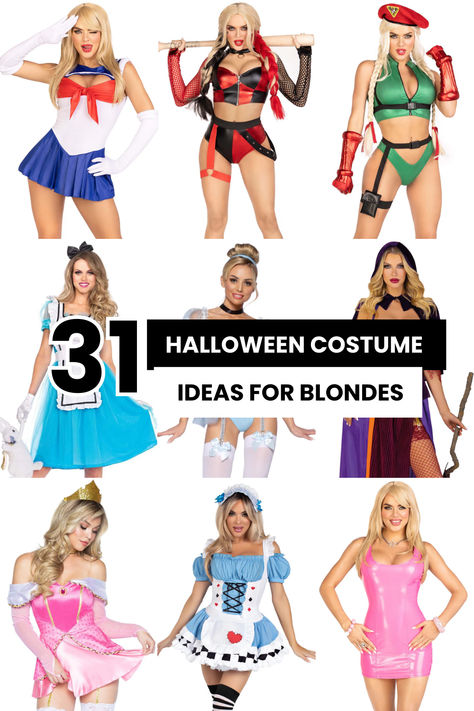 costume ideas, blonde hair, blondes, blonde costume ideas, sexy costume ideas, easy ideas, barbie, alice in wonderland, Harly quin, sailor moon, Cinderella Blonde Wig Costume Halloween, Halloween Costume Ideas For Blondes, Costume Ideas For Blondes, Blonde Costume Ideas, Blonde Halloween Costumes Ideas, Costumes For Blondes, Halloween Costumes For Blondes, Blonde Hair Halloween Costumes Ideas, Blonde Halloween Costumes