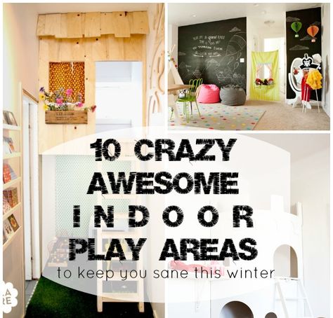 Awesome Indoor Play Areas for Kids Awesome Playroom, Basement Playroom, Indoor Play Areas, Indoor Kids, Playroom Design, Play Areas, Play Spaces, Indoor Fun, Inside Design