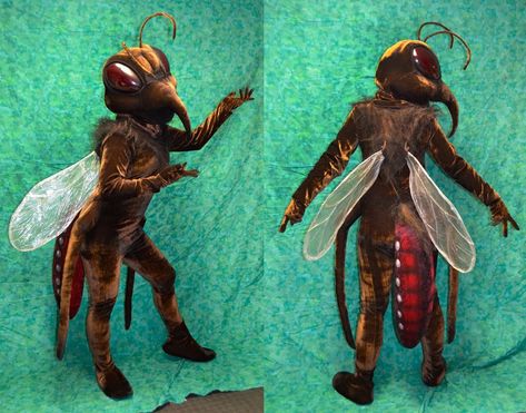 Bzzt Mosquito by Temperance -- Fur Affinity [dot] net James And Giant Peach, Stilt Costume, Bug Costume, Costume Ideas Halloween, Authentic Costumes, Winged Girl, Diy Wings, Insect Crafts, Film Props