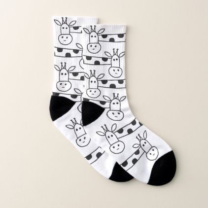 Giraffe Socks, Drawing Doodles, Simple Saree Designs, Funny Giraffe, Christmas Doodles, Sock Animals, Fuzzy Socks, Funny Socks, Cute Socks