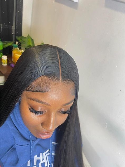 Frontal Wig Hairstyles, Birthday Hairstyles, Quick Weave Hairstyles, Hair Therapy, Frontal Hairstyles, High Ponytail, Hair Laid, Front Lace Wigs Human Hair, Hair Collection