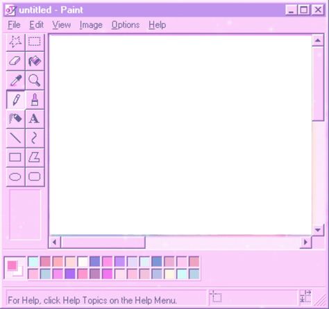 Microsoft Template Aesthetic, About Me Template Aesthetic Pink, Microsoft Paint Aesthetic, Ms Paint Aesthetic, Aesthetic Templates For Edits, Microsoft Aesthetic, Frame Template Aesthetic, Purple Computer, Purple Template