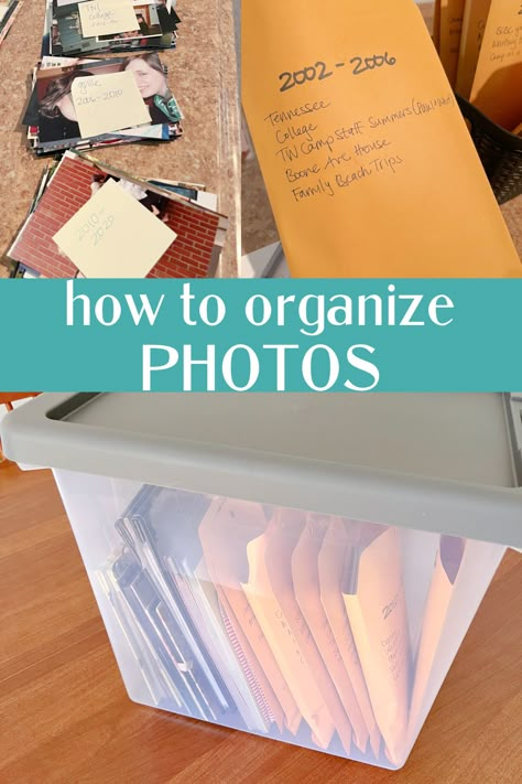 How To Organize Photos, Family Tree Album, Organize Photographs, Photo Organization Storage, Organize Photos, Digital Photo Organization, Storing Photos, Picture Storage, Organizing Time Management