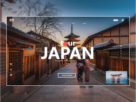 JAPAN by PITH Japan Web Design, Japan Presentation, Japan Infographic Design, Product Advertisement, Japan Tourism Poster, Travel Agency Website, Japan Tourism, Minimal Travel, Kimono Japan