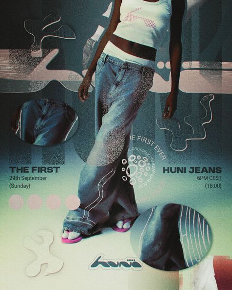 The First Huni Jeans [Concept Design] 👨‍🍳 Tag @hunidesignofficial @mona_thomas !! #design #graphicdesign #graphicdesigner #graphictees #streetwear #streetwearbrand #brandowner #clothingdesign #clothingbrand #huni #clothingbrand #modemarke #posterdesign #posterdesigner Streetwear Poster, Clothing Graphics, Clothing Poster, Ads Creative, Concept Design, Clothing Brand, Poster Design, The One, The First