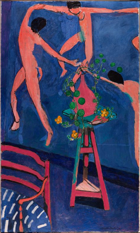 Henri Matisse - Les Capucines à “La Danse II”, 1912 - Musée d’État des Beaux-Arts Pouchkine, Moscou Matisse Paintings, Arte Van Gogh, Fauvism, Matisse Art, Post Impressionism, Piet Mondrian, Arte Inspo, Salvador Dali, Museum Of Fine Arts