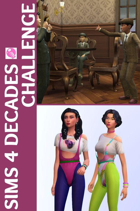 sims 4 decades challenge collage Sims 4 Decades Challenge Rules, Sims 4 History Challenge, Ultimate Decades Challenge Sims 4 Cc, Life With Derek, Sims 4 Ps4, Sims Legacy Challenge, Sims Challenge, Sims 4 Decades Challenge, Sims 4 Challenges