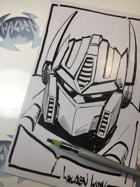 Transformer Drawing, Optimus Prime Drawing Easy, Transformers Sketch, Transformers Face Sketch, Drawing Transformers, How To Draw Optimus Prime, Draw Optimus Prime, Transformers Sketch Drawings, Transformers Drawing