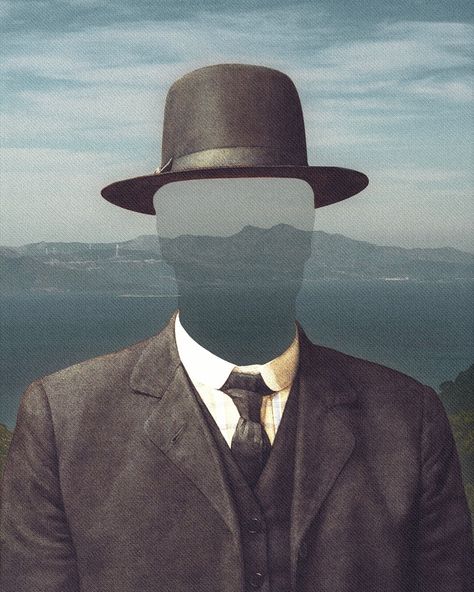 Rene Magritte Art, Magritte Paintings, Magritte Art, The Invisible Man, English Project, Surreal Tattoo, Art Alevel, René Magritte, Story Starters