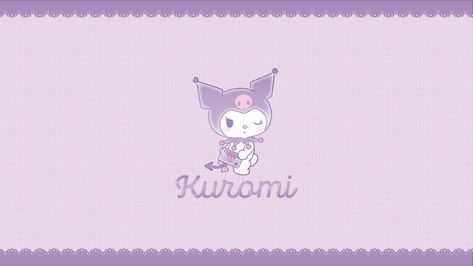 yuyuyuyuyuyuyuyuy Wallpaper Kuromi, Kuromi Wallpaper, Hd Wallpapers For Laptop, Computer Wallpaper Desktop Wallpapers, Velvet Wallpaper, Powerpoint Background Design, Wallpaper Ipad, Wallpaper Laptop, Sanrio Wallpaper