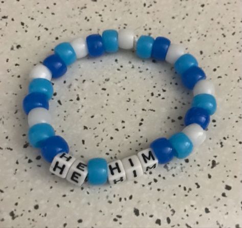 Mine :) #kandi #plur Blue Kandi Bracelets, Kandi Aesthetic, Blue Kandi, Kandi Inspo, Diy Kandi Bracelets, Diy Kandi, Kandi Ideas, Kandi Bracelets, Necklace Ideas