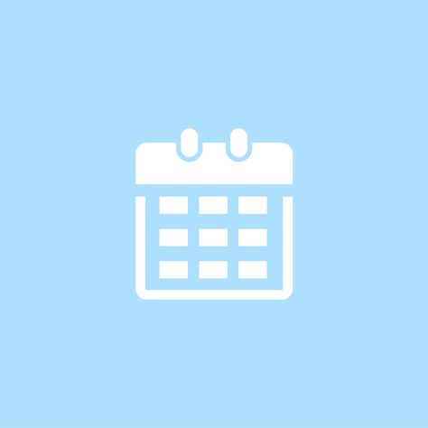 Light Blue Calendar Icon, App Icon Light Blue, Calendar App Icon, Blue Calendar, Blue App Icon, App Widgets, Calendar App, Calendar Icon, Blue Iphone