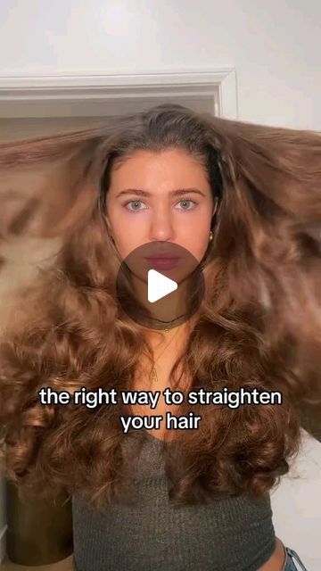 Haircare & Selfcare on Instagram: "how to straighten your hair the RIGHT way 🧖🏻‍♀️ #hairtutorial #straighthair #hairtok" How To Use Straightener To Straight, Ways To Style Hair With Straightener, How To Straight Hair, How To Have Straight Hair, How To Straighten Your Hair Without Heat, How To Straighten Your Hair Naturally, How To Straighten Hair, How To Straighten Your Hair Perfectly, How To Straighten Your Hair