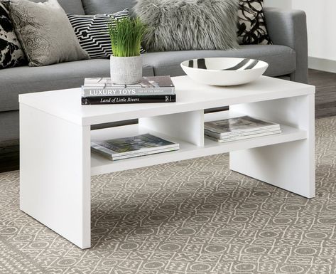 Coffee Table Scandinavian Decoration, Sled Coffee Table, Modular Coffee Table, Furniture Coffee Table, Room Scandinavian, Coffee Table Design Modern, Living Room Furniture Layout, Stylish Coffee Table, Coffee Table White