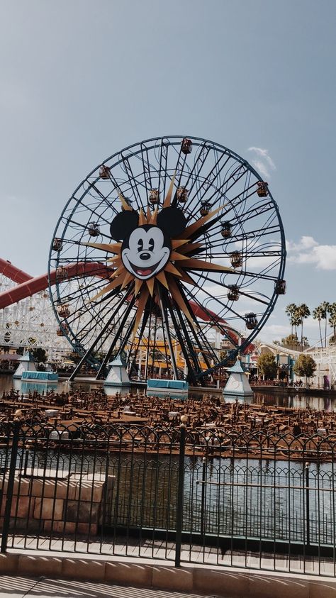 someone please take me back Disney Ferris Wheel, Please Take Me Back, Disney World Aesthetic, Pixar Pier, Disney Sea, Tokyo Disney Sea, Fun Fair, Take Me Back, Disney Aesthetic